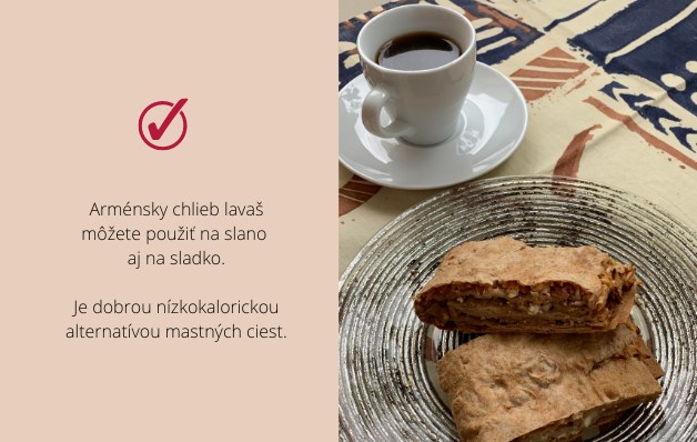 jablkovo tvarohová lavaš štrúdľa